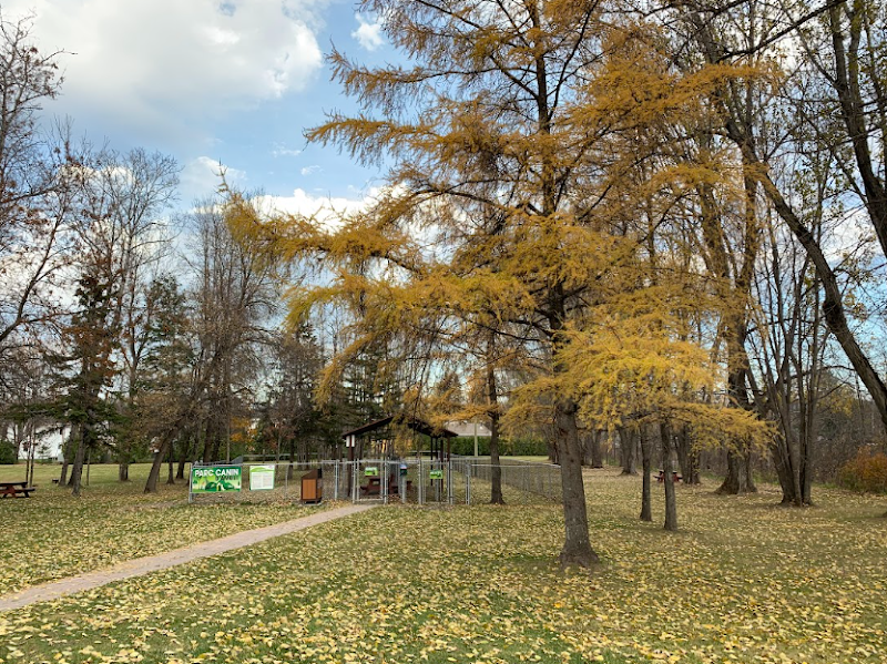 Parc canin d'Amqui dog park in Amqui, Quebec