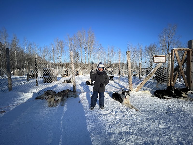 Passion Husky dog park in Saint-Nicolas, Quebec