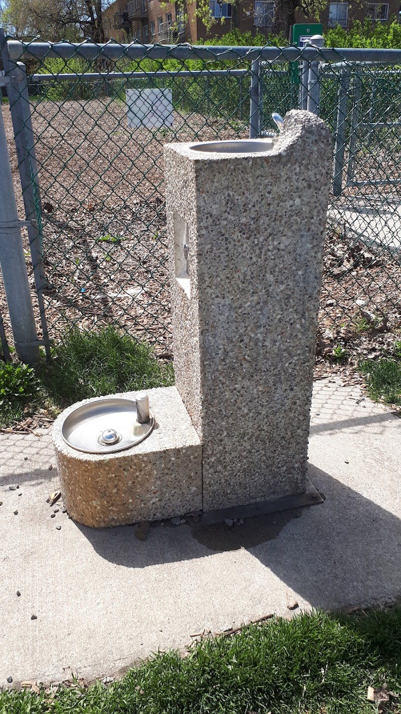 Bourque Park dog park in Dorval, Quebec