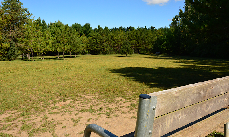 Scanlon Creek Bark Park dog park in Bradford, Ontario