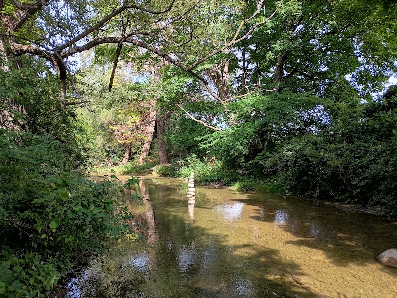 Pawplar Community Garden dog park in Collingwood, Ontario