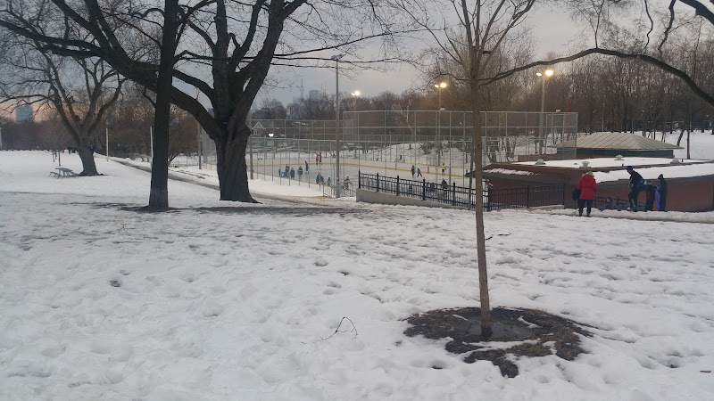 Withrow Park dog park in Toronto, Ontario