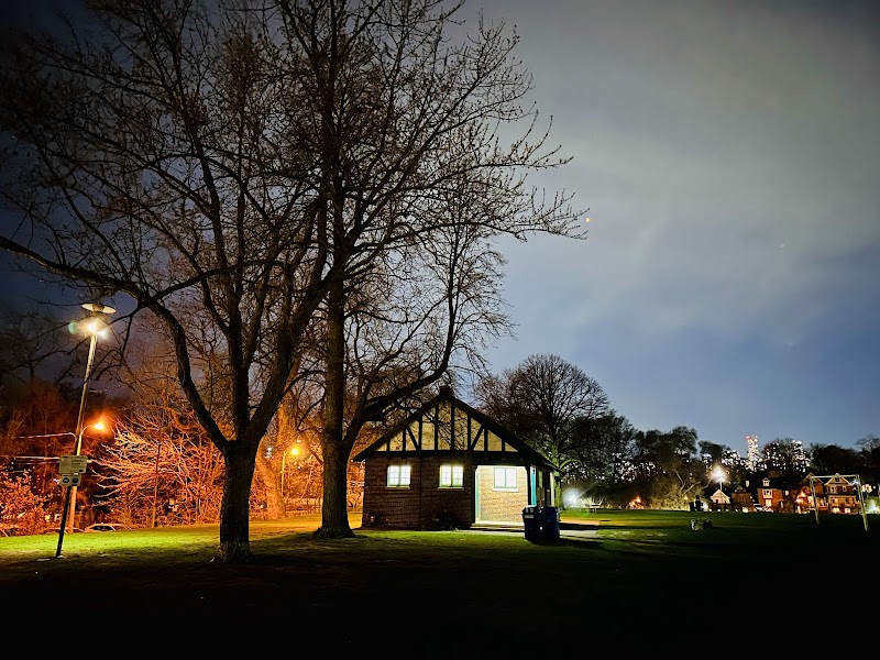 Withrow Park dog park in Toronto, Ontario