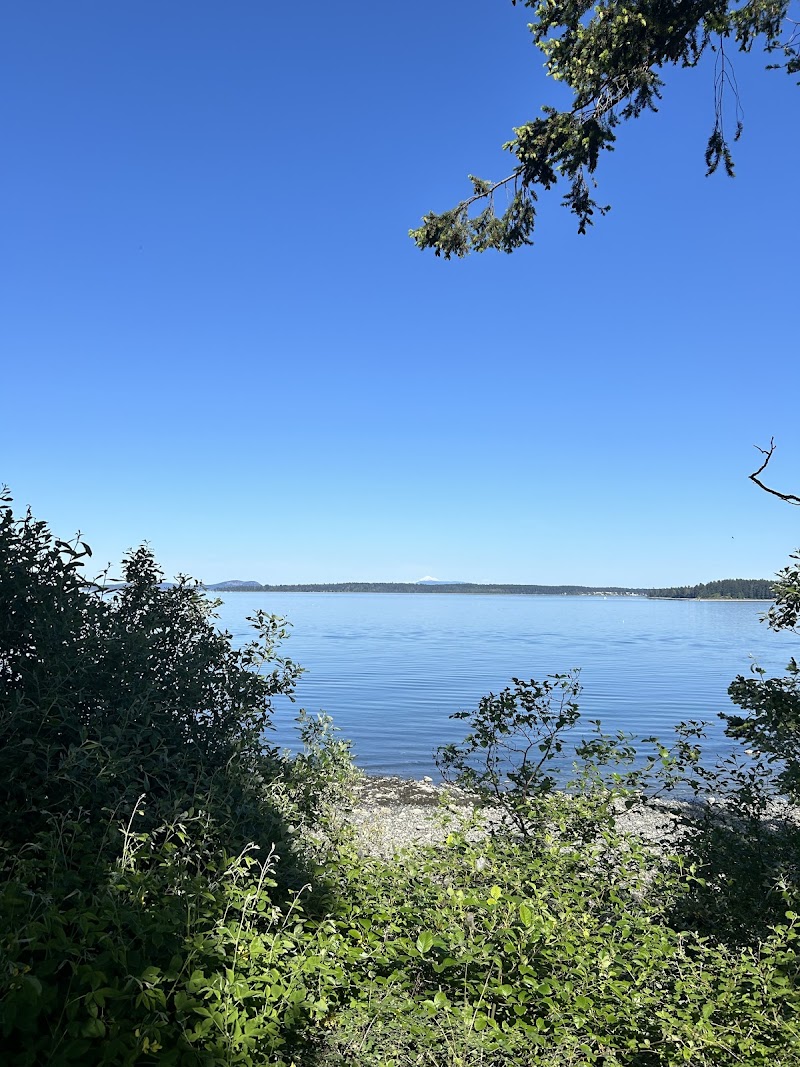 Cy Hampson Park dog park in North Saanich, British Columbia