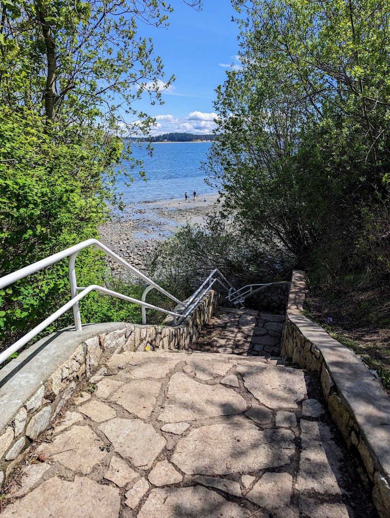 Cy Hampson Park dog park in North Saanich, British Columbia