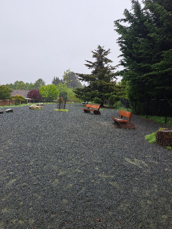 The Carter Navarette Dog Park dog park in Sooke, British Columbia