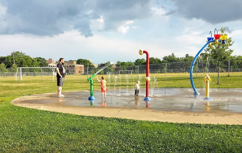 Catherine Street Park dog park in St. Catharines, Ontario