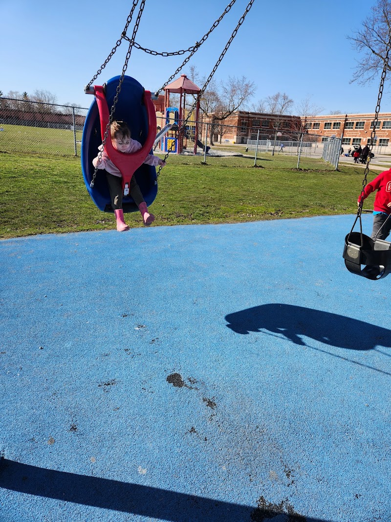 Catherine Street Park dog park in St. Catharines, Ontario