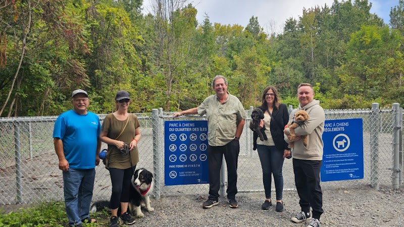 Parc à chiens dog park in Saint-Eustache, Quebec