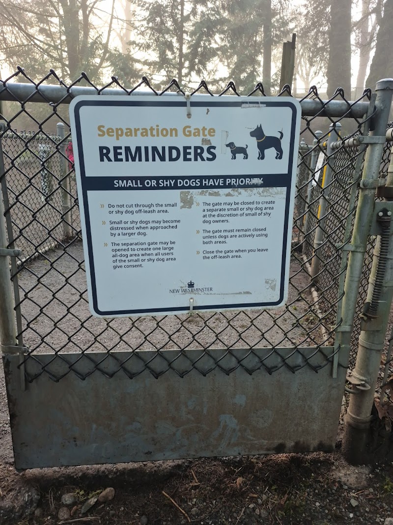 Dog park dog park in New Westminster, British Columbia