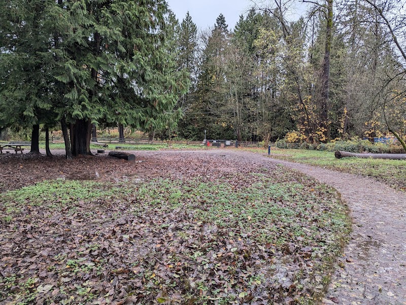 Warner Loat Park Off Leash Area dog park in Burnaby, British Columbia