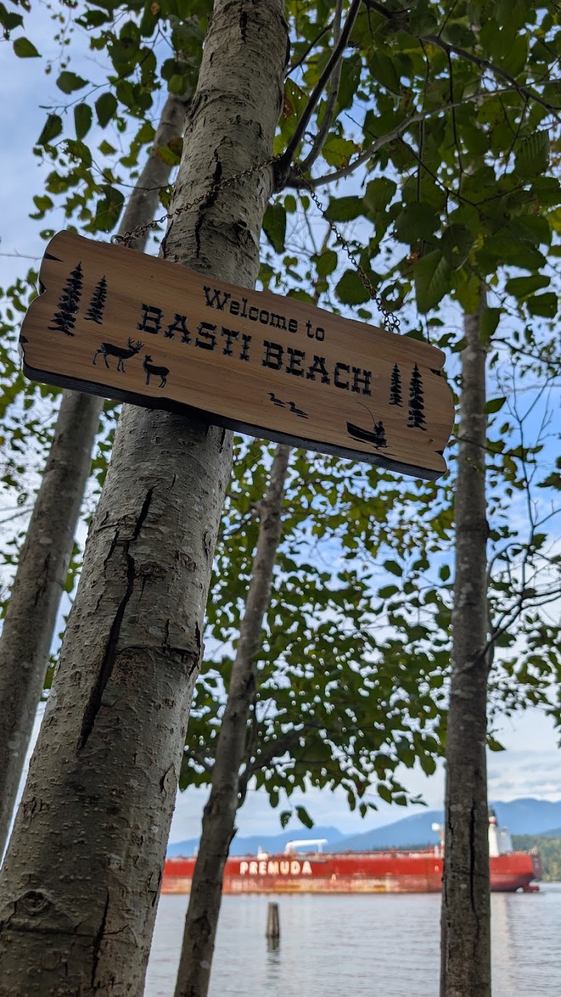 Basti Beach dog park in Burnaby, British Columbia