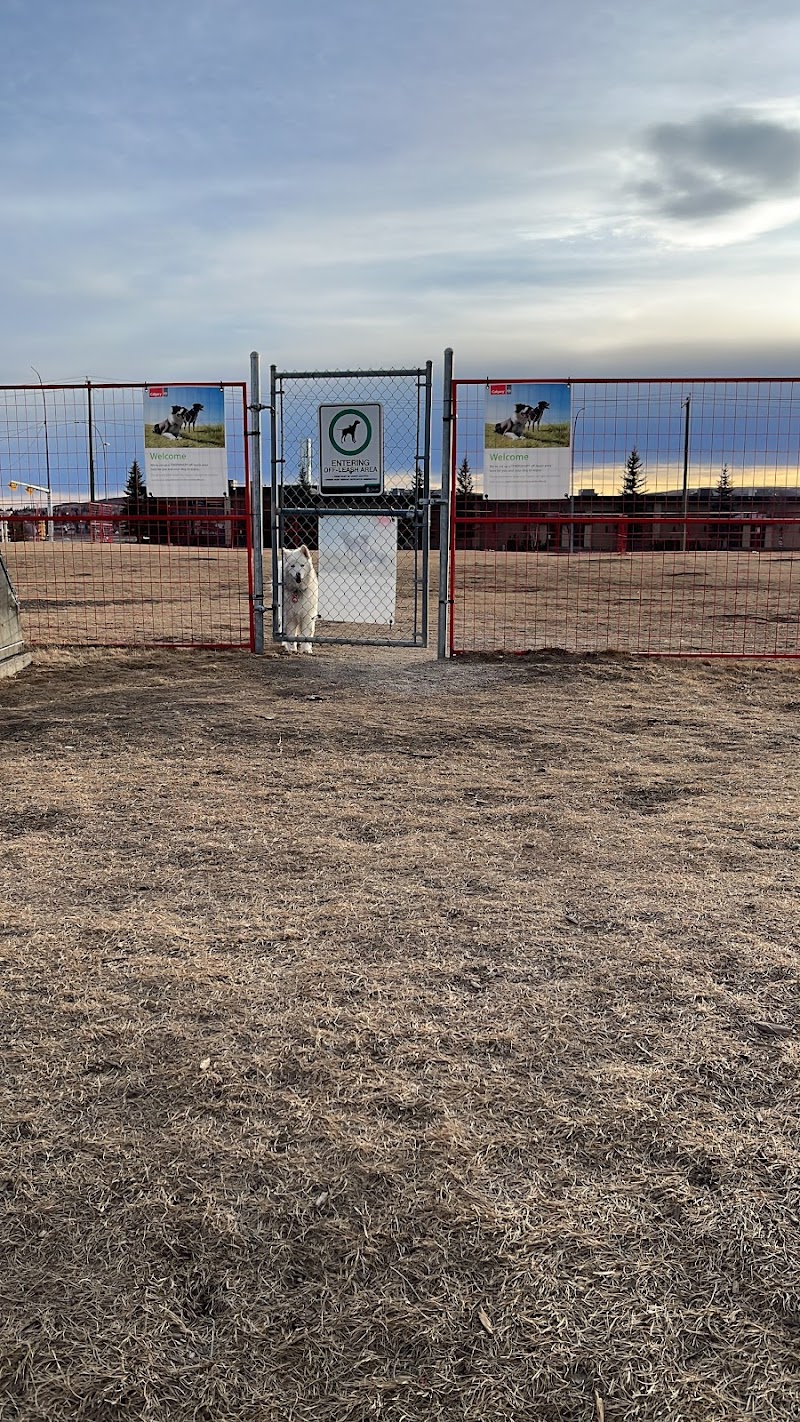 Harvest Hills Off Leash Area dog park in Calgary, Alberta