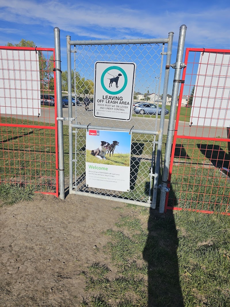 Harvest Hills Off Leash Area dog park in Calgary, Alberta