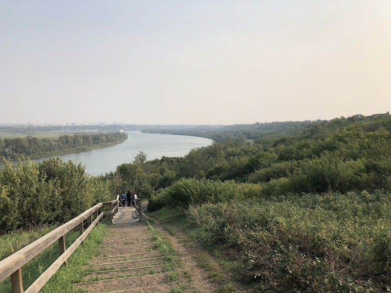 North Hermitage Park dog park in Edmonton, Alberta