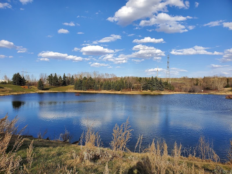 North Hermitage Park dog park in Edmonton, Alberta