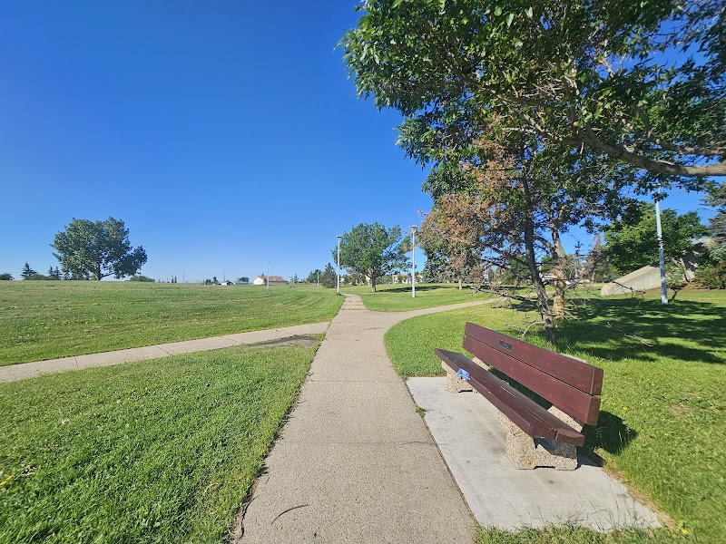 Grand Trunk Park dog park in Edmonton, Alberta