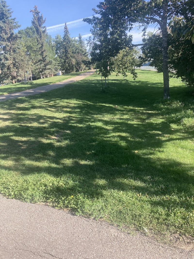 Westmount Off-Leash Area dog park in Edmonton, Alberta