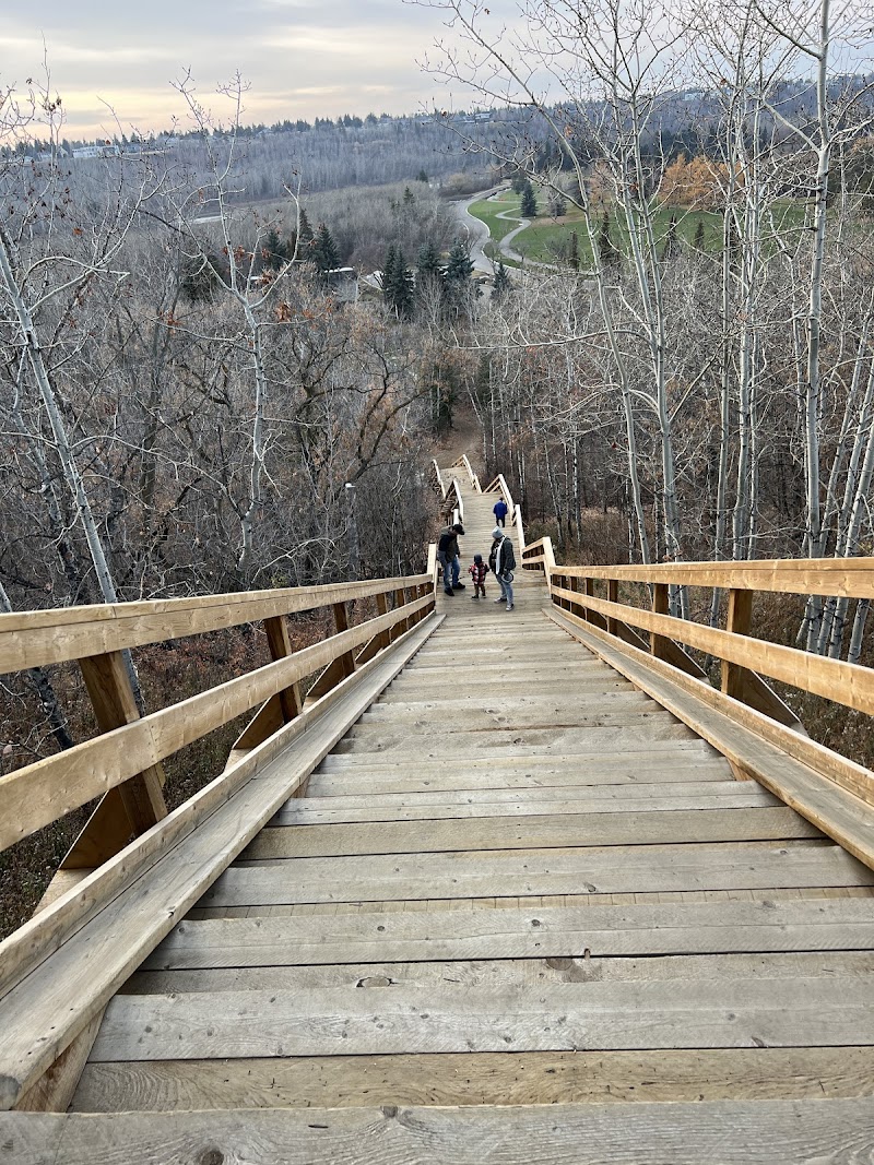 Hawrelak Trail Off Leash Site dog park in Edmonton, Alberta