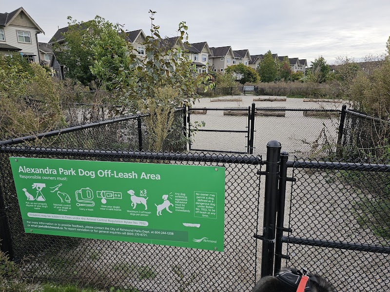 Alexandra Neighbourhood Park Dog Off-leash Area dog park in Richmond, British Columbia