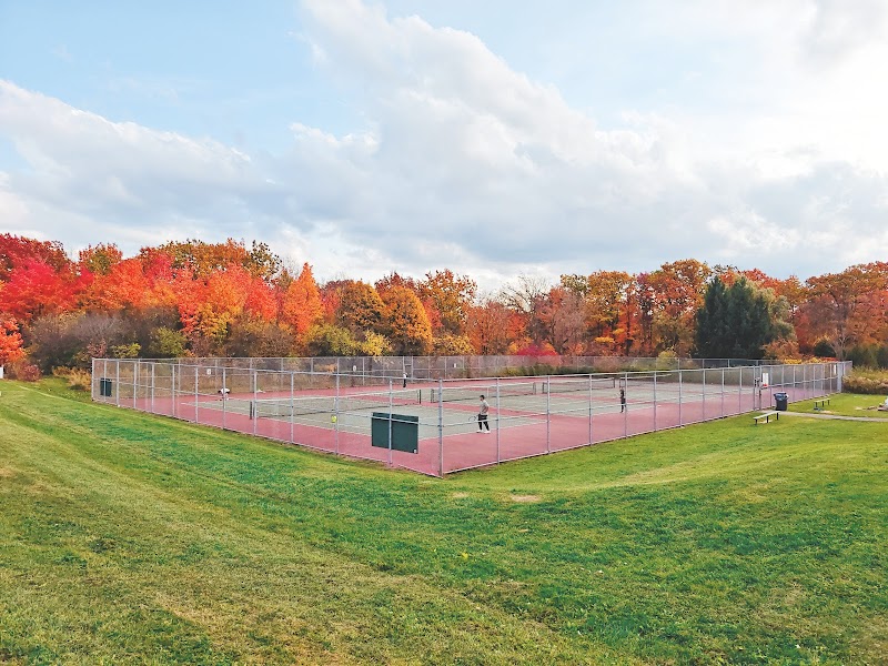 Quenippenon Meadows Community Park dog park in Mississauga, Ontario