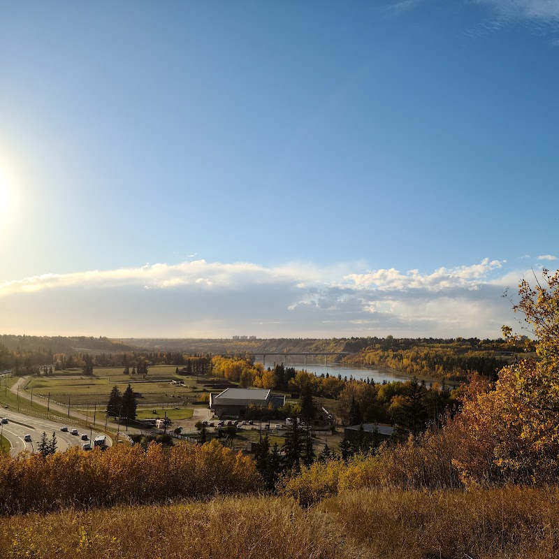 Belgravia Off Leash Site dog park in Edmonton, Alberta