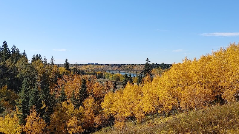 Belgravia Off Leash Site dog park in Edmonton, Alberta