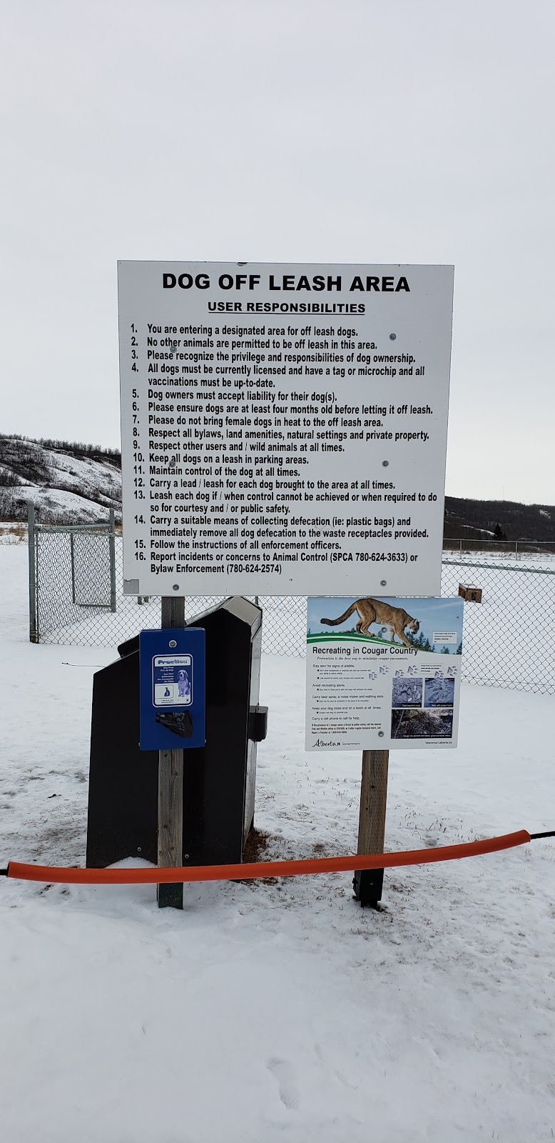 Off-leash Dog Park dog park in Peace River, Alberta