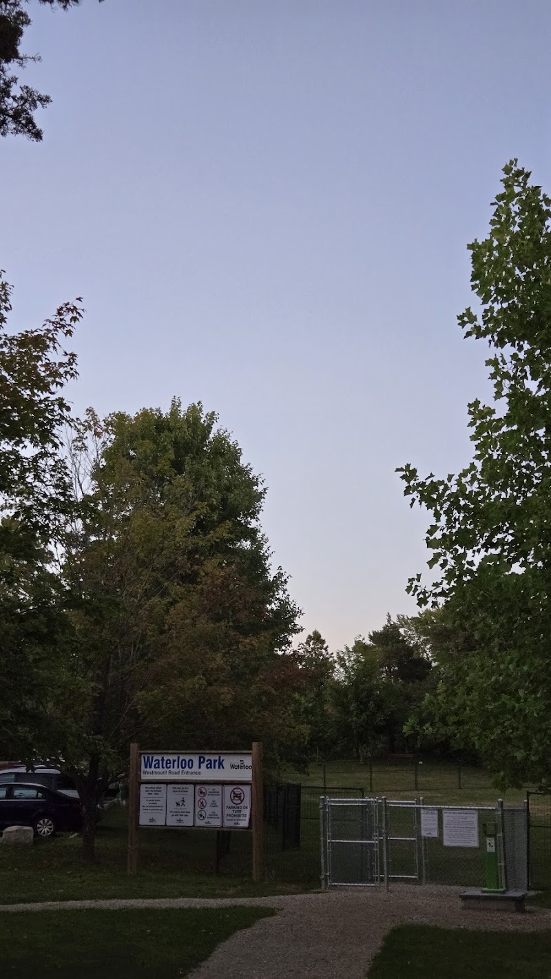 Waterloo Park West leash free dog park dog park in Waterloo, Ontario