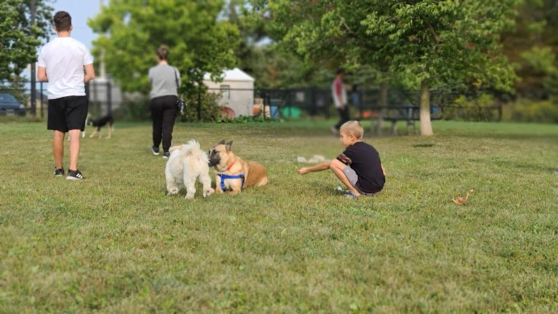 Cedar Hedge Park dog park in Milton, Ontario